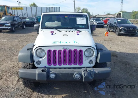 2014 Jeep Wrangler Sport из США, поврежденный, VIN 1C4AJWAGXEL307293